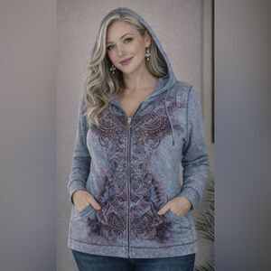 One World Blue Hoodie